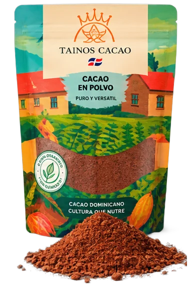 Empaque de cacao en polvo